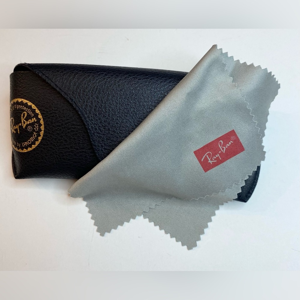 Ray-Ban Black Case with Gray Cloth